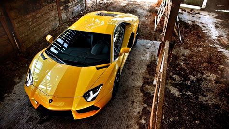 Yellow Lamborghini Wallpapers - Top Free Yellow Lamborghini Backgrounds ...