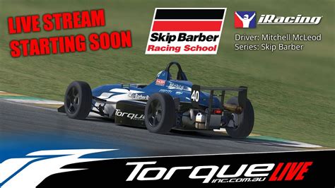 TorqueInc LIVE IRacing Skip Barber Series YouTube