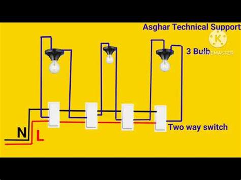 How To Make Tunnel Wiring Circuit Diagram Ats Asghar Technical