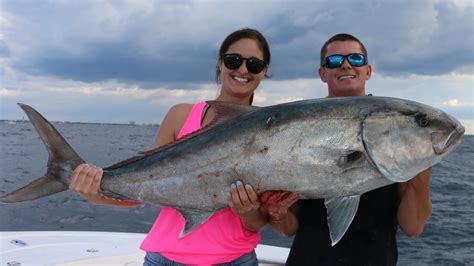 NOT Defeated By Giant Amberjacks GIANT Amberjack Fishing