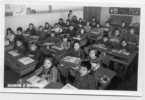 Photo De Classe Cm1 Ou Cm2 1971 1972 De 1971 Ecole Claude Bernard