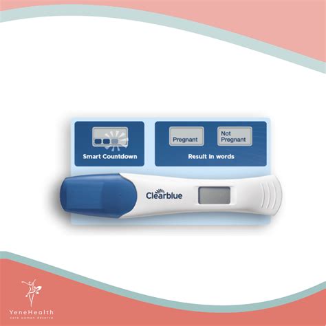 Clear Blue Digital Pregnancy Test Yenehealth