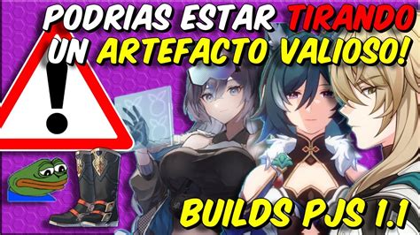 No Rompas Artefactos Antes De Ver Este Video Build Pjs V Honkai