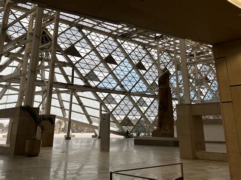 Grand Egyptian Museum construction updates