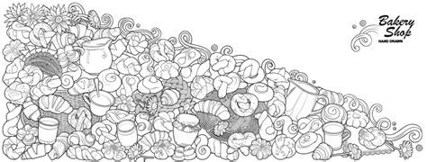 Hand Drawn Doodles Vector Design Images Food And Drinks Hand Drawn