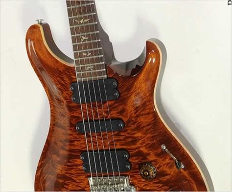 Prs 513 Carved Top Electric Guitar Amber 2008