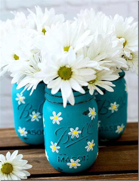 17 Awesome Diy Mason Jar Vase Designs You Can Make In No Time