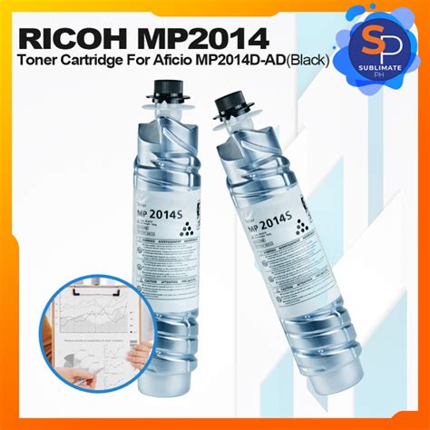 Ricoh MP2014 Toner Cartridge Compatible for Aficio MP2014D Printers ...