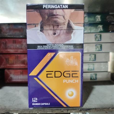 Jual Rokok Edge Punch Di Lapak Pasaraya Krian Bukalapak