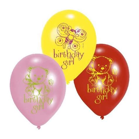 Birthday Girl balloons