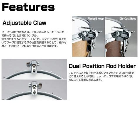 TAMA TAMA タマ Hoop Grip MC8 アタッチメント 在庫有り ワタナベ楽器ヤフーSHOP 通販