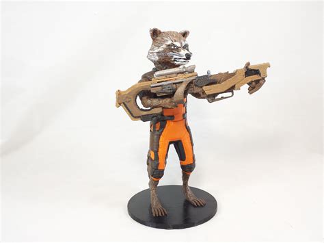 Rocket Raccoon 3d Print Fan Art Rgotg