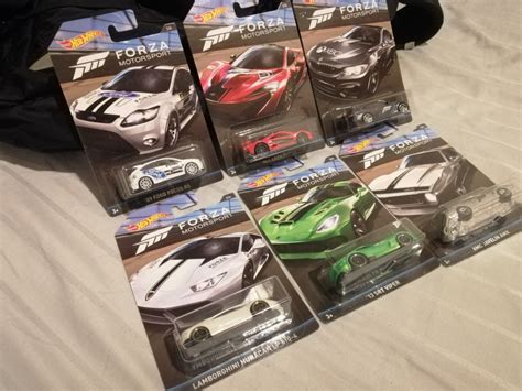 New Forza Motorsport Hot Wheels 6 Car Lot2 Lot Set Hotwheels Hobbies