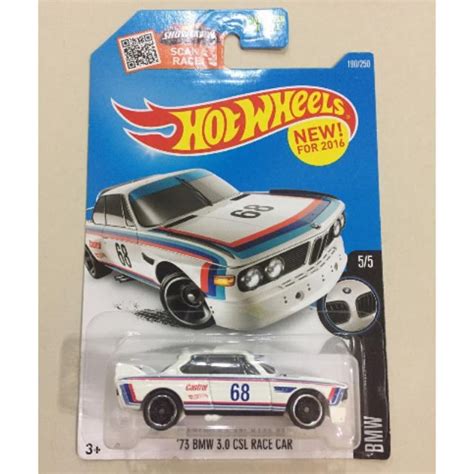 Hot Wheels Bmw Csl Race Car Shopee Malaysia