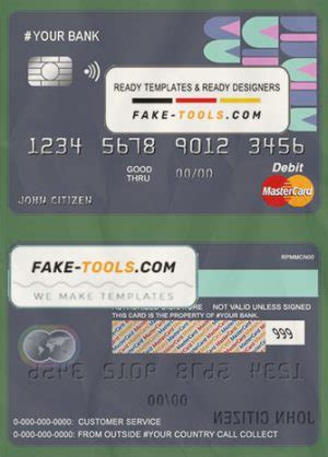 Abstractsio Universal Multipurpose Bank Mastercard Debit Credit Card