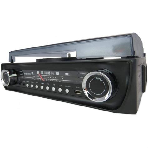 Tocadiscos Roadstar TTR 9645EBT Bluetooth Radio FM