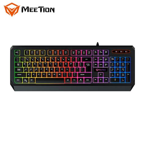 Meetion K Waterproof Usb Led Light Backlit Game Pc Computer Gamer