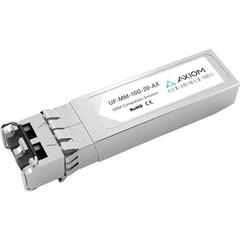100 PERCENT U FIBER COMPATIBLE 10GBASE-SR SFP+ (UF-MM-10G-AX)