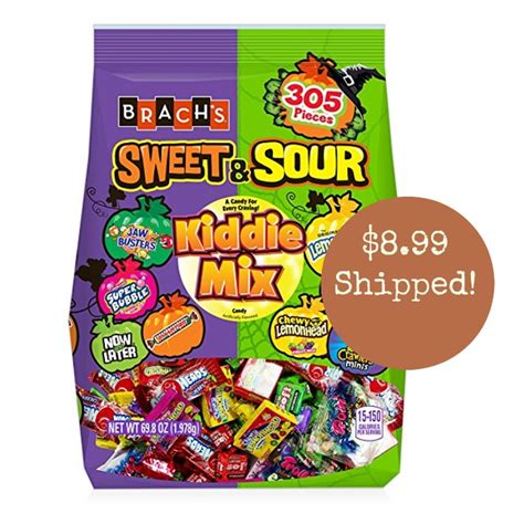 305 Piece Brach's Halloween Trick or Treat Assorted Candy Mix, $8.99 ...