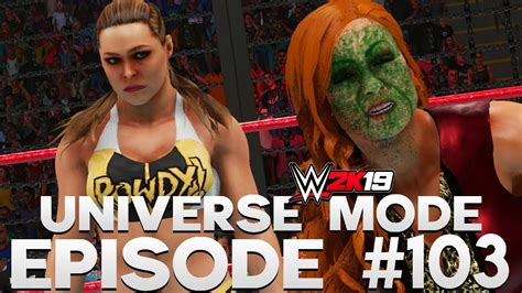 Wwe 2k19 Universe Mode Elimination Chamber Ppv Part 2 5 103