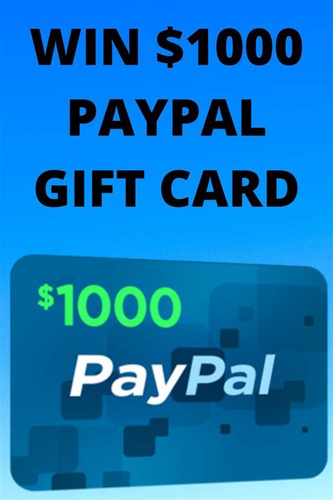 You Want To Win Paypal Gift Card Click On The Link Inside The