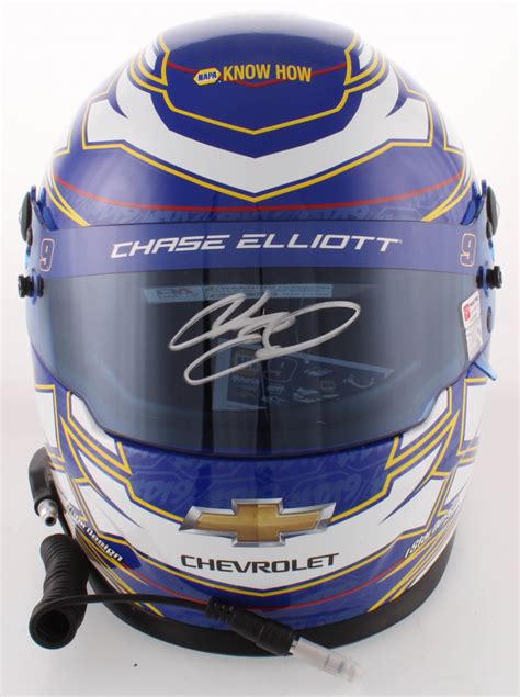 Chase Elliott Signed NASCAR NAPA Full-Size Helmet (Elliott COA & PA COA) | Pristine Auction