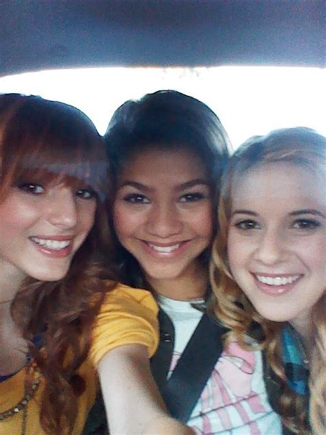 Disneyland With The Cast Of Shake It Up Zendaya Coleman Photo