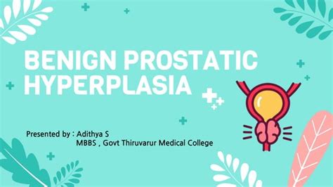 Benign Prostatic Hyperplasia And Carcinoma Pptx