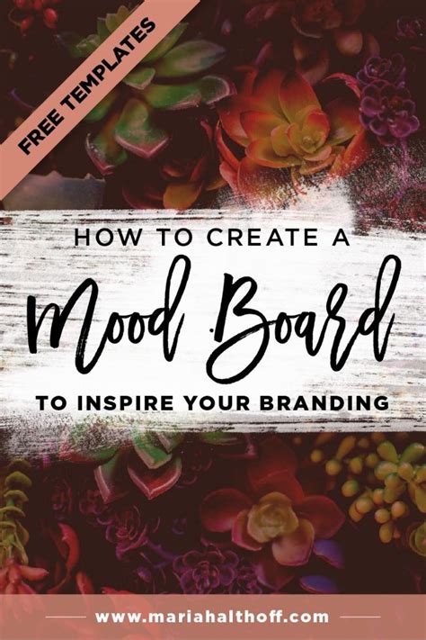 How To Create A Mood Board To Inspire Your Branding Mariah Althoff