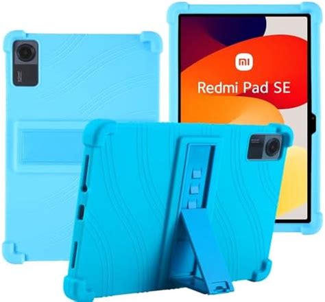 YHFZR Coque pour Xiaomi Redmi Pad SE 11 Pouce Silicone Antichoc Léger