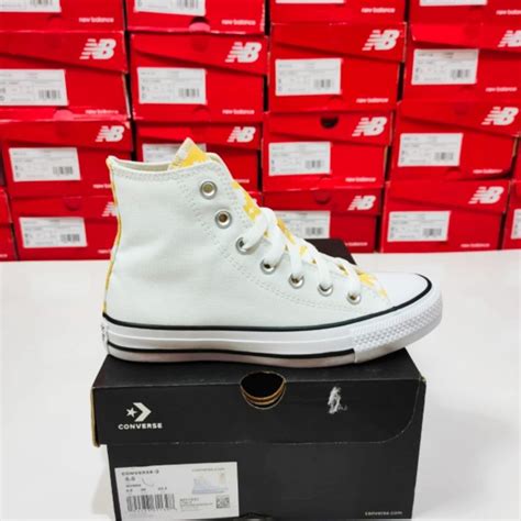 Jual Sepatu Converse CTAS HI White Cyber Mango A01193C Women S Shoes