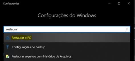 Como restaurar o Windows segurança Criandobits