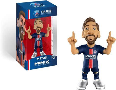 Minix Figura Cm Lionel Messi De Psg Amazon Es Juguetes Y Juegos