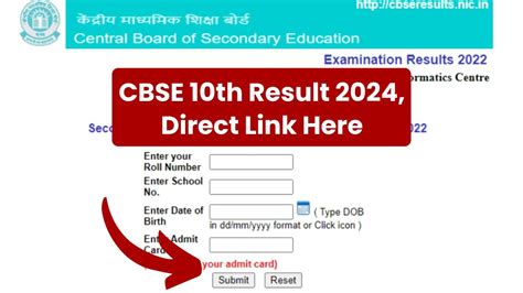 Cbse 10th Result 2024 Released Today Direct Download Cbse 10th Marksheet