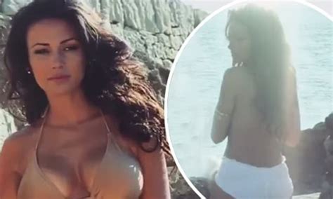 Michelle Keegan Topless As She Models Sexy Nude Bikini Daily Mail Online