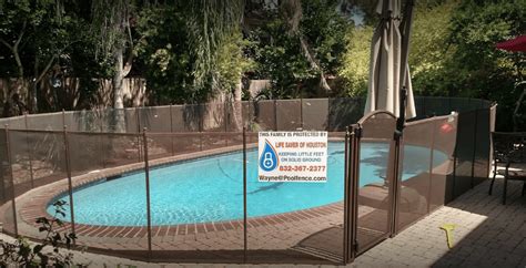 how to install a pool safety fence