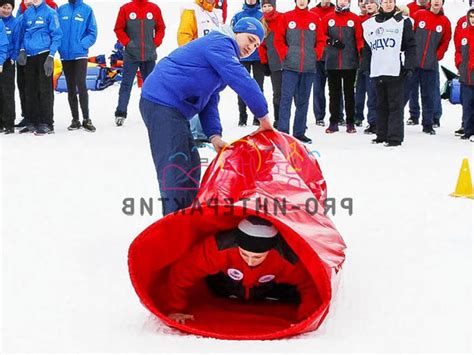 Аренда аттракциона для тимбилдинга и эстафет Тоннель