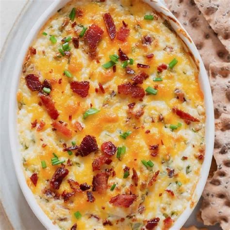 Best Cream Cheese Dip with Bacon and Cheddar - CurryTrail