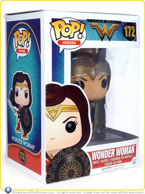 Funko Dc Comics Wonder Woman Movie Pop Heroes Vinyl Figure