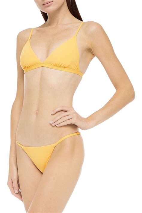 SEAFOLLY Active Triangle Bikini Top THE OUTNET