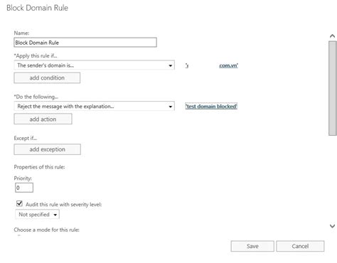 How To Block Domains In Office 365 Exchange Online Microsoft Community