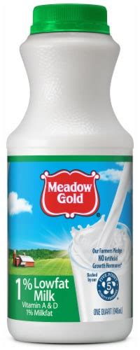 Meadow Gold 1 Lowfat Milk 1 Qt Kroger