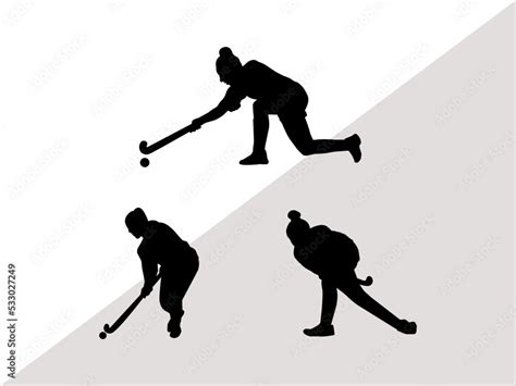 Field Hockey SVG, Field hockey Player Svg, Woman Field hockey Player ...