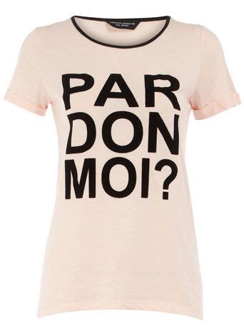 Nude Pardon Moi Tee Womens Fashion Online Shop Accessories Dress Joggers
