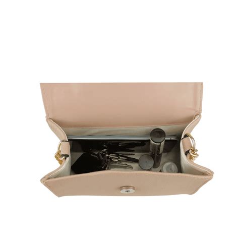 Bolsa Feminina Al A Transversal Nude B Gg Gugi