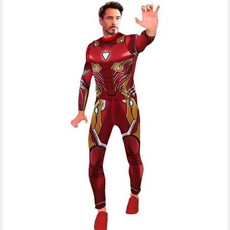 Fantasia Adulto Homem De Ferro - Fantasia Do Homem de Ferro Adulto Vingadores o Ultimato