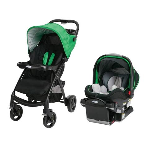 Graco Verb Click Connect Lightweight Travel Stroller And Snugride Car