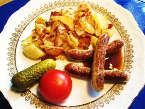 Bratkartoffeln Mit N Rnberger W Rsteln Rezept Kochbar De