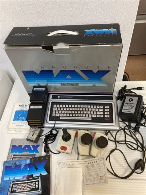 【やや傷や汚れあり】【現状品／15062】commodore Max Machine コモドール マックスマシーン Max 04 本体 箱