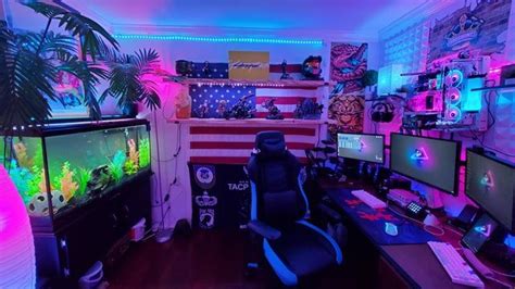 Wheres My Aquarium Studios At Battlestations Gaming Room Setup